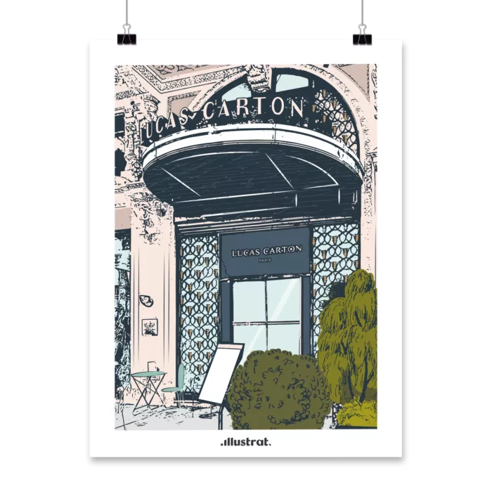 Affiche lucas carton