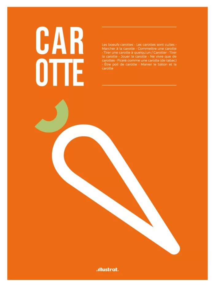 Affiche mini carotte