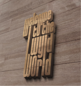 3D Wall Logo MockUp2